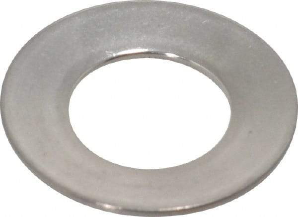 Gardner Spring - 3/8" Bolt, 0.38" ID, Grade 302 Stainless Steel, Belleville Disc Spring - 3/4" OD, 0.055" High, 0.034" Thick - Americas Industrial Supply