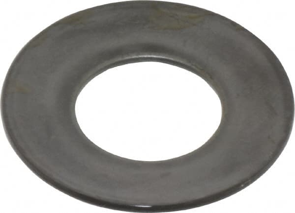 Gardner Spring - 0.4803" ID, Grade 1074 Steel, Belleville Disc Spring - 63/64" OD, 1/16" High, 0.0354" Thick - Americas Industrial Supply