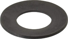 Gardner Spring - 1.2008" ID, Grade 50 CrV Chrome Vanadium Steel, Belleville Disc Spring - 2.3622" OD, 0.185" High, 0.1181" Thick - Americas Industrial Supply