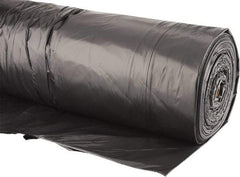 Value Collection - 100' Long x 20' Wide Polyethylene Tarp & Dust Cover - Black, 4 mil Thickness - Americas Industrial Supply