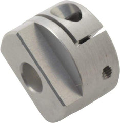 Lovejoy - 1/4" Max Bore Diam, Flexible Oldham Coupling - 0.789" OD, 1.3" OAL, Aluminum Hub with Polyacetal Insert, Order 2 Hubs with Same OD & 1 Insert for Complete Coupling - Americas Industrial Supply