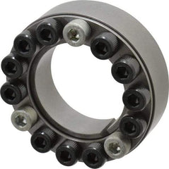 Climax Metal Products - M8 Thread, 2" Bore Diam, 3.346" OD, Shaft Locking Device - 14 Screws, 22,991 Lb Axial Load, 3.346" OAW, 0.787" Thrust Ring Width - Americas Industrial Supply