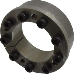 Climax Metal Products - M8 Thread, 2-7/16" Bore Diam, 3.74" OD, Shaft Locking Device - 9 Screws, 20,836 Lb Axial Load, 4.016" OAW, 0.787" Thrust Ring Width, 2,116 Ft/Lb Max Torque - Americas Industrial Supply