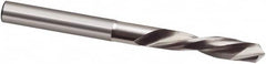 Micro Drill Bit: 0.0437″ Dia, 118 °, Cobalt Bright/Uncoated, LH Cut, Spiral Flute, Oversized Shank, Series 303