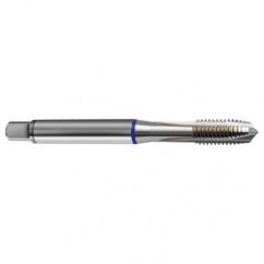 M2.5x0.45 6H 3-Flute PM Cobalt Blue Ring Spiral Point Plug Tap-Bright - Americas Industrial Supply