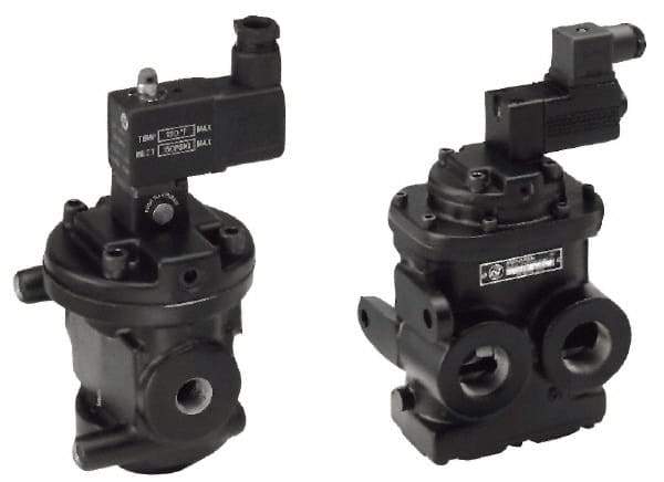 Norgren - 2.1 CV Rate, 1/4" NPT Inlet 1/2 Basic Valves - 1/4" NPT Inlet, Poppet Valve, Solenoid Actuator - Americas Industrial Supply