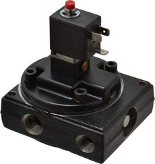 Norgren - 1.5 CV Rate, 1/4" NPT Inlet 1/4 Basic Valves - 1/4" NPT Inlet, Poppet Valve, Solenoid Actuator - Americas Industrial Supply