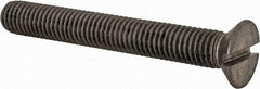 Value Collection - M10x1.50 Metric Coarse, 75mm OAL Slotted Drive Machine Screw - Flat Head, Grade 18-8 & A2 Stainless Steel, Uncoated, Without Washer - Americas Industrial Supply