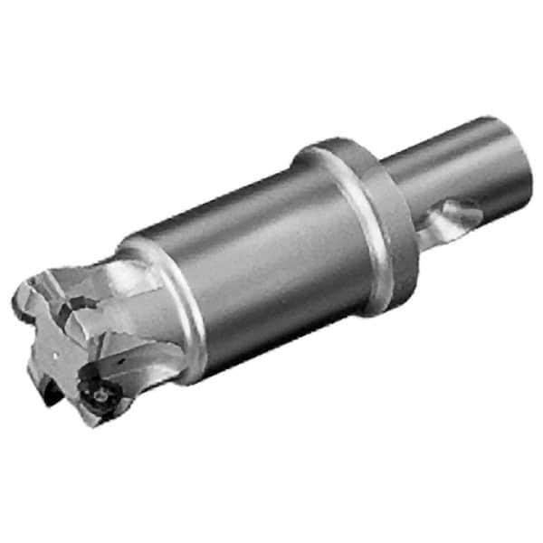 Iscar - 1-1/2" Cut Diam, 0.06" Max Depth, CF4 Modular Connection Indexable High-Feed End Mill - Screw Holding Method, FF WOMT Insert, FF EW-CF Toolholder, Through Coolant - Americas Industrial Supply