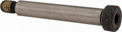 Value Collection - 3/8" Shoulder Diam x 2-1/4" Shoulder Length, 5/16-18 UNC, Hex Socket Shoulder Screw - 4140 Alloy Steel with Nylon Locking Patch, 1/4" Head Height x 9/16" Head Diam - Americas Industrial Supply