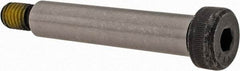 Value Collection - 1/2" Shoulder Diam x 2-1/2" Shoulder Length, 3/8-16 UNC, Hex Socket Shoulder Screw - 4140 Alloy Steel with Nylon Locking Patch, 5/16" Head Height x 3/4" Head Diam - Americas Industrial Supply