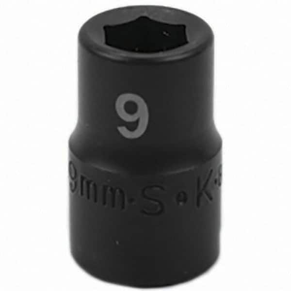 SK - Impact Socket - 3/8"DR 9MM IMPACT SOCKET - Americas Industrial Supply