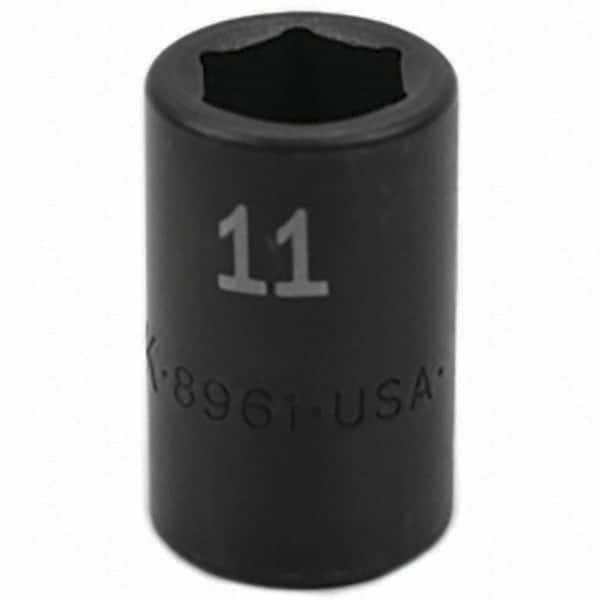SK - Impact Socket - 3/8"DR 11MM IMPACT SOCKET - Americas Industrial Supply