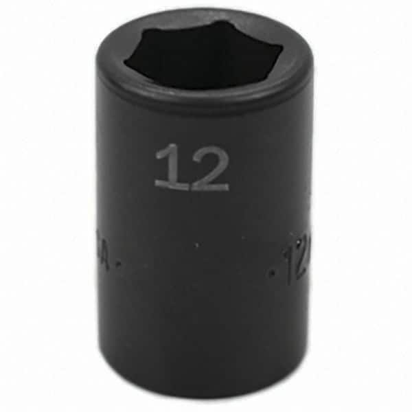 SK - Impact Socket - 3/8"DR 12MM IMPACT SOCKET - Americas Industrial Supply