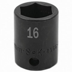 SK - Impact Socket - 3/8"DR 16MM IMPACT SOCKET - Americas Industrial Supply