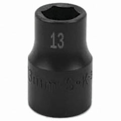 SK - Impact Socket - 1/2"DR 13MM IMPACT SOCKET - Americas Industrial Supply
