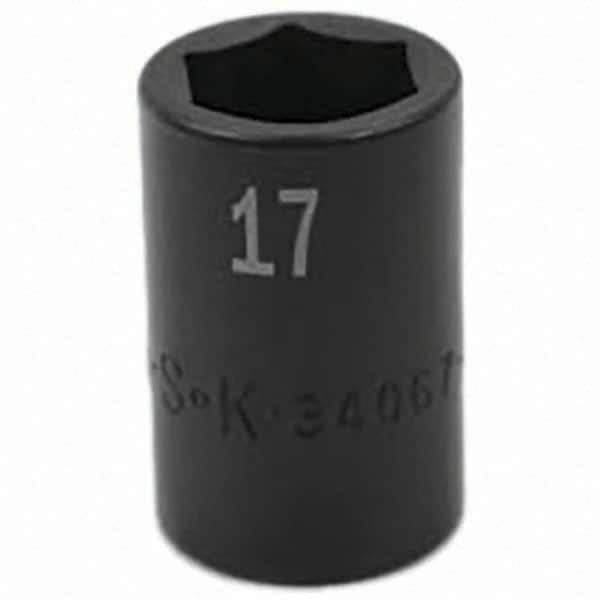 SK - Impact Socket - 1/2"DR 17MM IMPACT SOCKET - Americas Industrial Supply