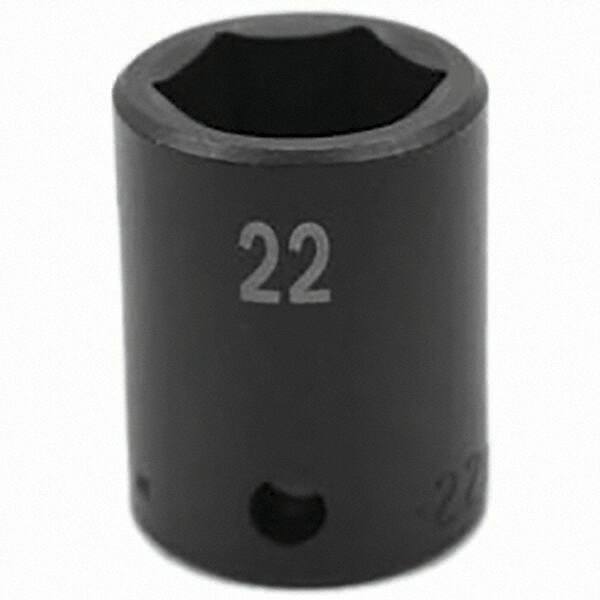 SK - Impact Socket - 1/2"DR 22MM IMPACT SOCKET - Americas Industrial Supply