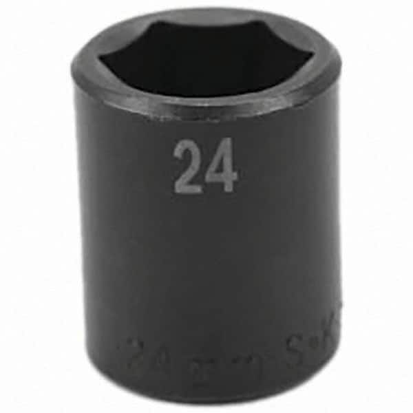 SK - Impact Socket - 1/2"DR 24MM IMPACT SOCKET - Americas Industrial Supply