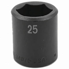 SK - Impact Socket - 1/2"DR 25MM IMPACT SOCKET - Americas Industrial Supply