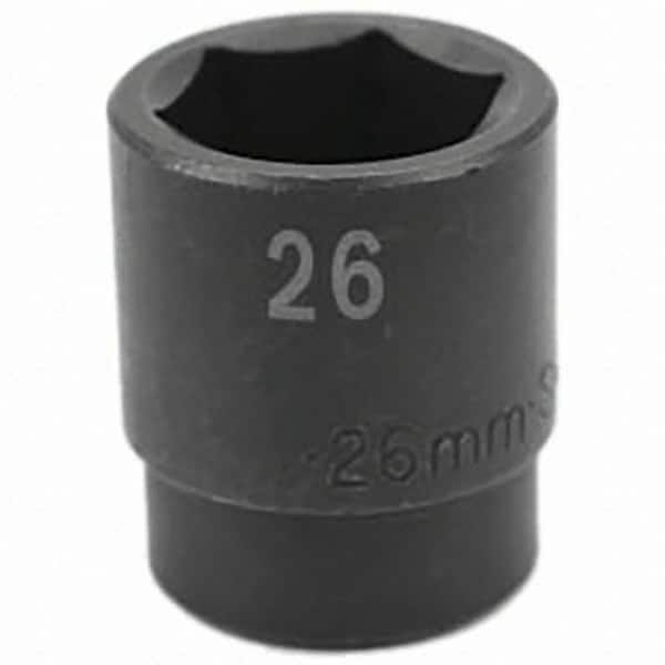 SK - Impact Socket - 1/2"DR 26MM IMPACT SOCKET - Americas Industrial Supply