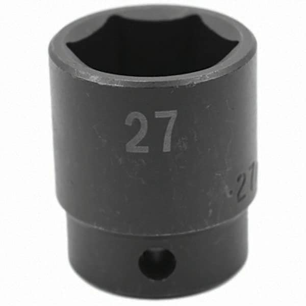 SK - Impact Socket - 1/2"DR 27MM IMPACT SOCKET - Americas Industrial Supply