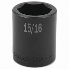 SK - Impact Socket - 1/2"DR 15/16" IMPACT SOCKET - Americas Industrial Supply
