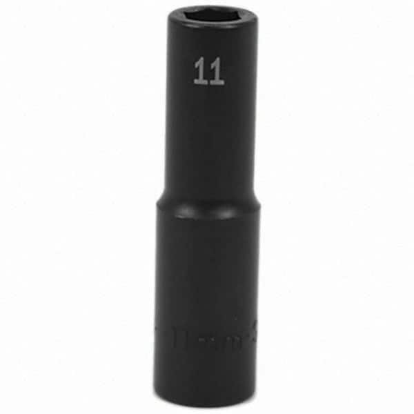 SK - Impact Socket - 1/2"DR 11MM DEEP IMPACT SOCKET - Americas Industrial Supply