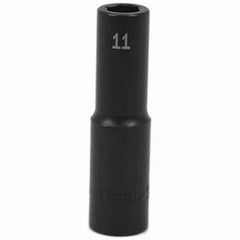 SK - Impact Socket - 1/2"DR 11MM DEEP IMPACT SOCKET - Americas Industrial Supply