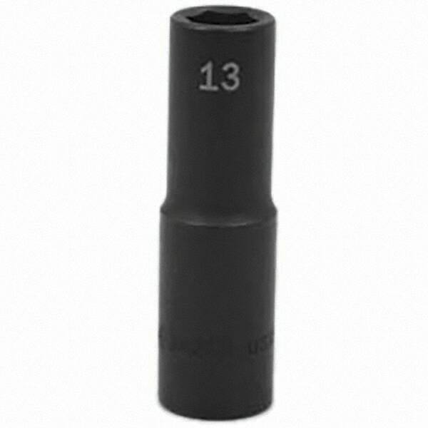 SK - Impact Socket - 1/2"DR 13MM DEEP IMPACT SOCKET - Americas Industrial Supply