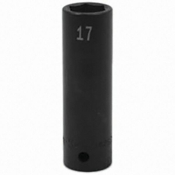 SK - Impact Socket - 1/2"DR 17MM DEEP IMPACT SOCKET - Americas Industrial Supply