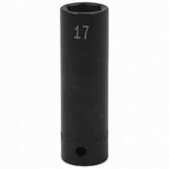 SK - Impact Socket - 1/2"DR 17MM DEEP IMPACT SOCKET - Americas Industrial Supply