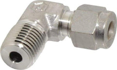 Ham-Let - 1/4" OD, Grade 316Stainless Steel Male Elbow - Comp x MNPT Ends - Americas Industrial Supply