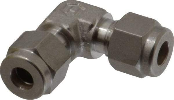 Ham-Let - 1/4" OD, Grade 316Stainless Steel Union Elbow - Comp x Comp Ends - Americas Industrial Supply