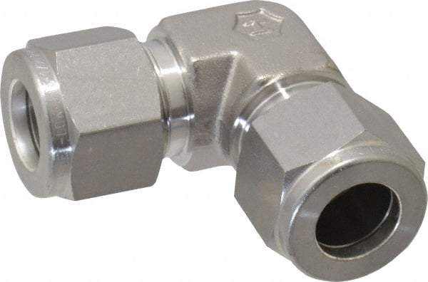 Ham-Let - 1/2" OD, Grade 316Stainless Steel Union Elbow - Comp x Comp Ends - Americas Industrial Supply