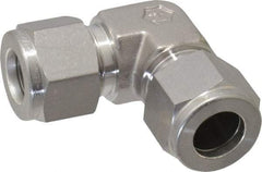 Ham-Let - 1/2" OD, Grade 316Stainless Steel Union Elbow - Comp x Comp Ends - Americas Industrial Supply