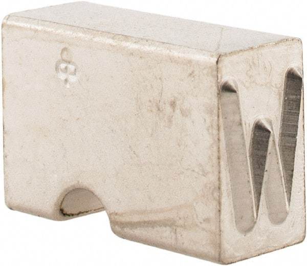 Pryor - Letter W, Individual Hardened Steel Type - 3/8 Inch Character - Americas Industrial Supply