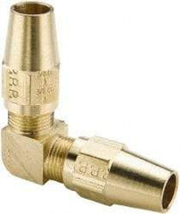 Parker - 5/8" OD, Brass Union Elbow - 400 Max Working psi, -65 to 250°F, Comp x Comp Ends - Americas Industrial Supply