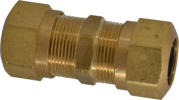 Parker - 3/4" OD, Brass Union - 150 Max Working psi, -40 to 200°F, Comp x Comp Ends - Americas Industrial Supply
