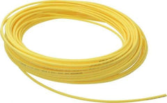 Coilhose Pneumatics - 3/32" ID x 5/32" OD, 0.32" Wall Thickness, 100' Long, Nylon 11 Tube - Yellow, 150 Max psi - Americas Industrial Supply