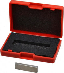 SPI - 0.125" Rectangular Steel Gage Block - Accuracy Grade AS-1, Includes NIST Traceability Certification - Americas Industrial Supply