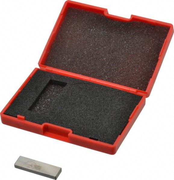 SPI - 0.127" Rectangular Steel Gage Block - Accuracy Grade AS-1, Includes NIST Traceability Certification - Americas Industrial Supply