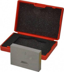 SPI - 2" Rectangular Steel Gage Block - Accuracy Grade AS-1, Includes NIST Traceability Certification - Americas Industrial Supply