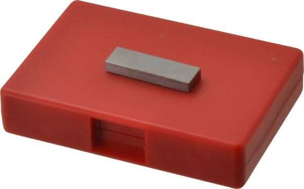 SPI - 0.16" Rectangular Steel Gage Block - Accuracy Grade AS-1, Includes NIST Traceability Certification - Americas Industrial Supply