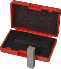 SPI - 0.25" Rectangular Steel Gage Block - Accuracy Grade AS-1, Includes NIST Traceability Certification - Americas Industrial Supply