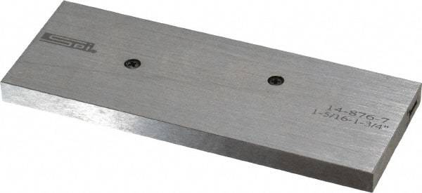 SPI - 1-5/16 to 1-3/4" Adjustable Parallel - 4-3/16" Long x 9/32" Thick - Americas Industrial Supply