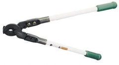 Greenlee - 25-1/2" OAL, 1,000 MCM Capacity, Cable Cutter - Round Head, Rubber Handle - Americas Industrial Supply