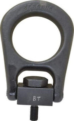 Jergens - 2,500 Lb Load Capacity Forged Center Pull Hoist Ring - 28 Ft/Lb Torque, 1/2 - 13 Thread, Alloy Steel - Americas Industrial Supply