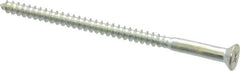 Value Collection - #9, 3" OAL, Phillips Drive, Flat Head Wood Screw - ASME B18.6.1, Zinc Plated Steel, Grade 2 - Americas Industrial Supply