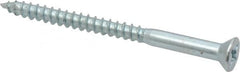 Value Collection - #12, 3" OAL, Phillips Drive, Flat Head Wood Screw - ASME B18.6.1, Zinc Plated Steel, Grade 2 - Americas Industrial Supply